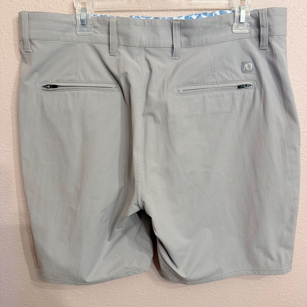 AndersonOrd Mens Performance Golf Shorts Gray Size 36 Technical Stretch Active